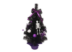 Scary Spider Halloween pop up tree-Spirit Halloween decoration-Halloween artificial tree插图1
