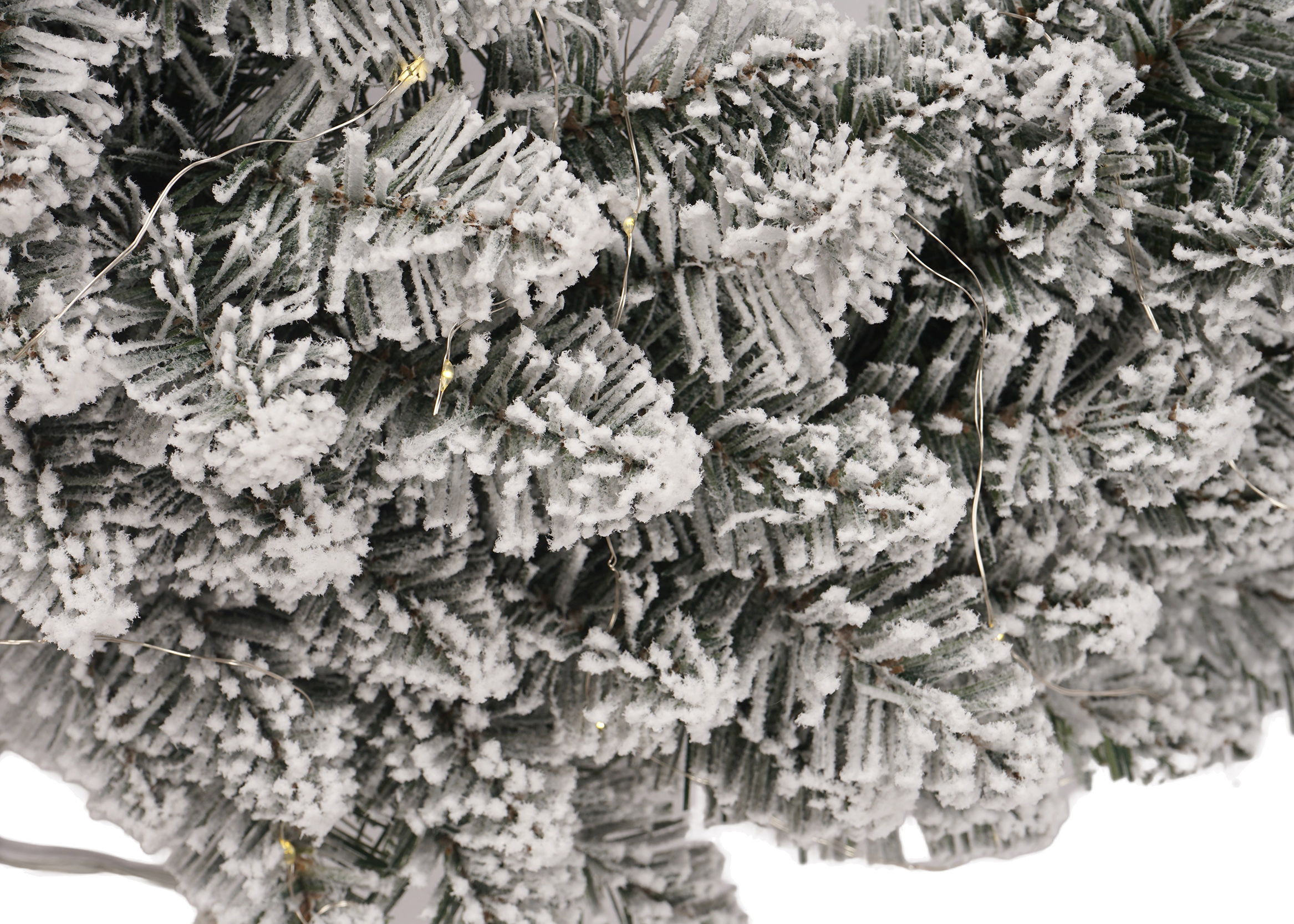 HSENIFE Christmas Wreath & Garland | Flocked Pine, Pinecones - Image 5